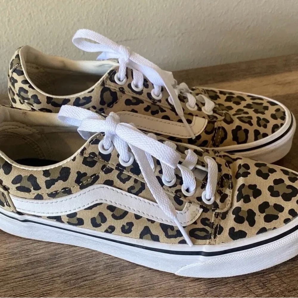 Cheetah print Vans.